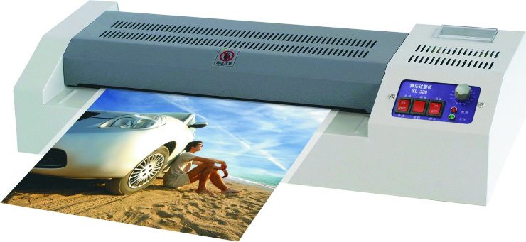 Roll lamination machine