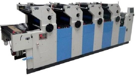 Four colour multicolour offset printing press